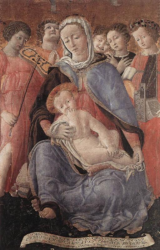 DOMENICO DI BARTOLO Madonna of Humility dsh oil painting image